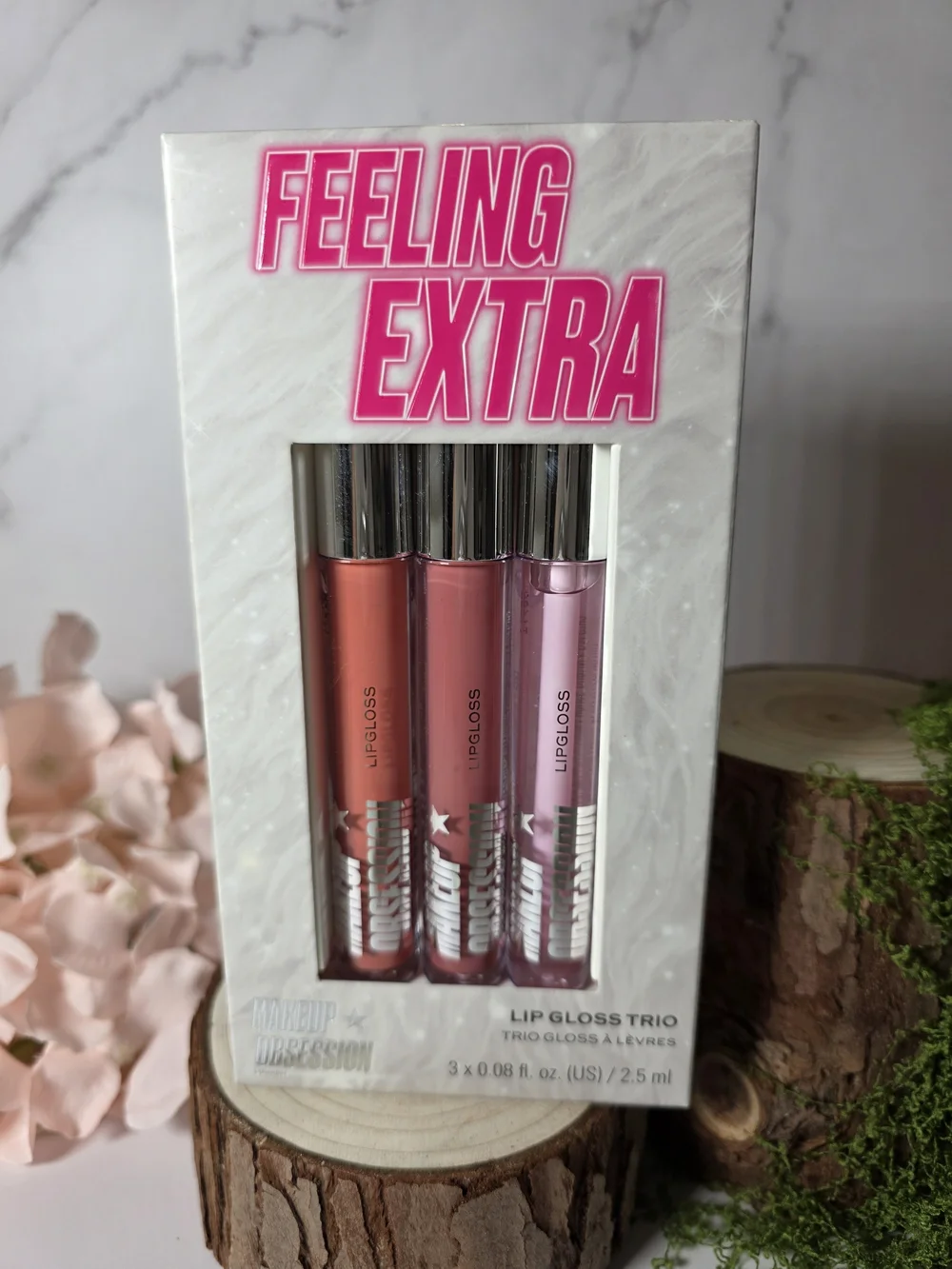 Makeup Obsession- Feeling Extra Lip Gloss Trio